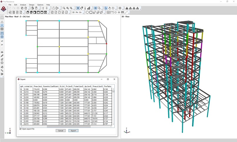 نرم افزار طراحی در برابر حریق